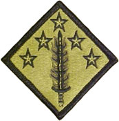 20th Support Command OCP Scorpion Shoulder Patch With Velcro