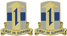 21st Sustainment Command Unit Crest