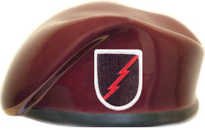 274th Medical Detachment Ceramic Beret With Flash