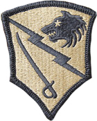 297th Battlefield Surveillance Brigade OCP Scorpion Shoulder Patch With Velcro