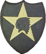 2nd Infantry Division OCP Scorpion Shoulder Patch With Velcro