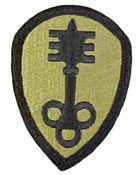 300th Military Police Brigade OCP Scorpion Shoulder Patch With Velcro