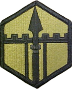 301st Combat Support Brigade OCP Scorpion Shoulder Patch