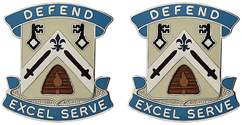 307th Quartermaster Battalion Unit Crest