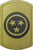 30th Armored Brigade OCP Scorpion Shoulder Patch With Velcro