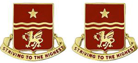 30th Field Artillery Regiment Unit Crest