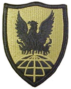311th Signal Command OCP Scorpion Shoulder Patch With Velcro