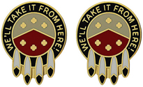 319th Support Battalion Unit Crest