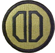 31st Armored Brigade OCP Scorpion Shoulder Patch With Velcro