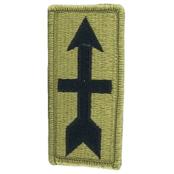 32nd Infantry Brigade OCP Scorpion Shoulder Patch With Velcro