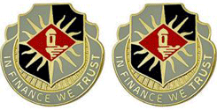 338th Finance Battalion Unit Crest