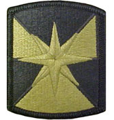 347th Support Group OCP Scorpion Shoulder Patch With Velcro