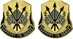 356th Quartermaster Battalion Unit Crest