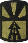 37th Transportation Group OCP Scorpion Shoulder Patch with Velcro.