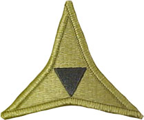 3rd III Corps OCP Scorpion Shoulder Sleeve Patch With Velcro