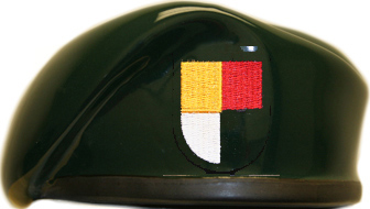 3rd Special Forces Group Ceramic Beret With Flash