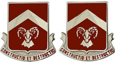 40th Engineer Battalion Unit Crest