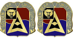 40th Finance Battalion Unit Crest