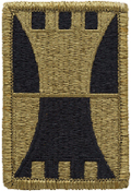 416th Engineer Brigade OCP Scorpion Shoulder Patch With Velcro 