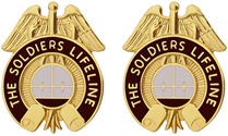 424th Medical Battalion Unit Crest