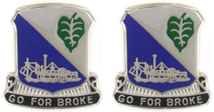 442nd Infantry Regiment Unit Crest