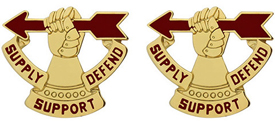 460th Quartermaster Battalion Unit Crest