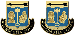 485th Quartermaster Battalion Unit Crest