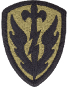 504th Military Intelligence Brigade OCP Scorpion Shoulder Patch With Velcro