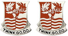 504th Signal Battalion Unit Crest