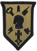 505th Military Intelligence Brigade OCP Scorpion Shoulder Patch With Velcro