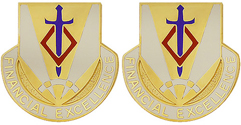 50th Finance Battalion Unit Crest