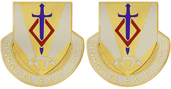 50th Finance Battalion Unit Crest