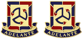 515th Regiment Unit Crest