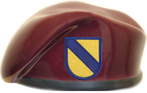 51st Infantry Regiment Ceramic Beret With Flash