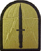528th Sustainment Brigade OCP Scorpion Shoulder Patch With Velcro