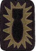 52nd Ordnance Group OCP Scorpion Shoulder Patch With Velcro 