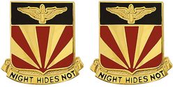 56th Air Defense Artillery Regiment Unit Crest