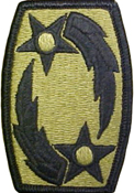 69th Air Defense Artillery Brigade OCP Scorpion Shoulder Patch