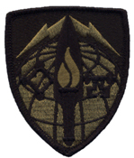 706th Military Intelligence Group OCP Scorpion Shoulder Patch With Velcro