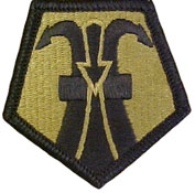 7th Civil Support Command OCP Scorpion Shoulder Patch With Velcro