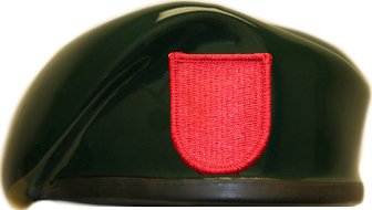 7th Special Forces Group Ceramic Beret With Flash