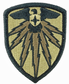 7th Signal Command OCP Scorpion Shoulder Patch With Velcro