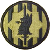 89th Military Police Brigade OCP Scorpion Shoulder Patch With Velcro