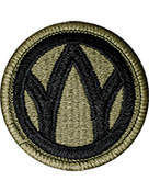 89th Sustainment Brigade OCP Scorpion Shoulder Patch With Velcro