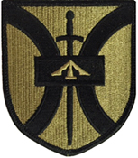 916th Support Brigade OCP Scorpion Shoulder Patch With Velcro