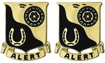 91st Cavalry Regiment Unit Crest