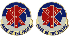9th Mission Support Command Unit Crest