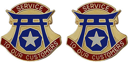 9th Support Command Unit Crest