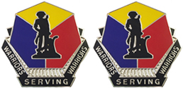 Army National Guard Training Center Garrison Command DUI Unit Crest