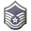 Master Sergeant (MSgt) Chevrons, Enamel Dress